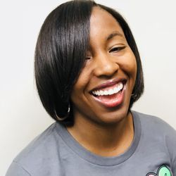 The Blueprint Hair Salon - how she's feeling after a great salon experience.