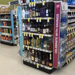 Walgreens - In Missouri you can get liquor just about anywhere.