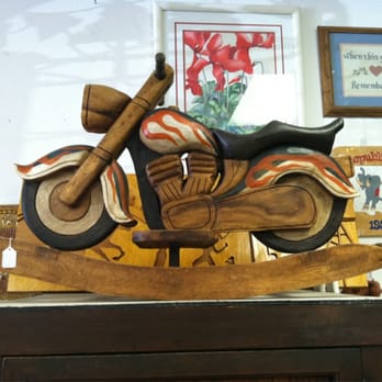 Van Dorens For the Home - Hand-carved rocking motorcycle - Furniture Stores Near Me - Orange, California Van Dorens For the Home - Hand-carved rocking motorcycle - Furniture Stores Near Me - Orange, California