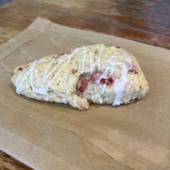 Tru Bru - Strawberry scone - Coffee & Tea Near Me - Orange, California