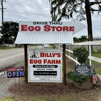 Billy's Egg Farm - Specialty Food Near Me - Chino, California