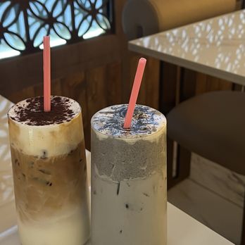 GIWA - einspanner latte and black sesame latte - Breakfast & Brunch Near Me - Santa Clara, California GIWA - einspanner latte and black sesame latte - Breakfast & Brunch Near Me - Santa Clara, California