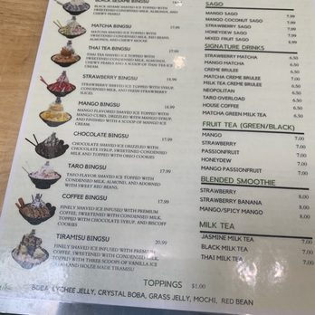 Snow Bliss - Menu - April 2026 - Asian Fusion Near Me - San Francisco, California Snow Bliss - Menu - April 2026 - Asian Fusion Near Me - San Francisco, California