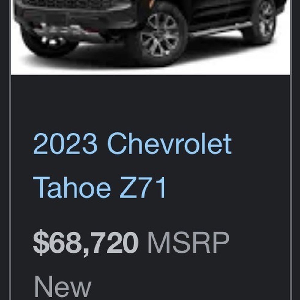 The deceiving sticker price. Increase every price by $5000 due to "demand" The deceiving sticker price. Increase every price by $5000 due to "demand"