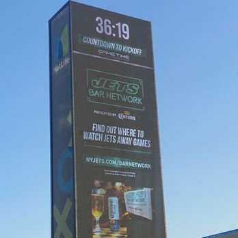 New York Jets - counting down to start of game - Professional Sports Teams Near Me - East Rutherford, New Jersey