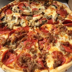 Royal Pizza - (Though it looks like a medium) This is their Large Pizza- 12". It was good.
