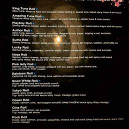 Menu Menu