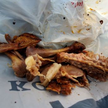 Koala Moa - And this is how a professional chicken eater cleans da meat off of da bone! :D - Chicken Shop Near Me - Honolulu, Hawaii