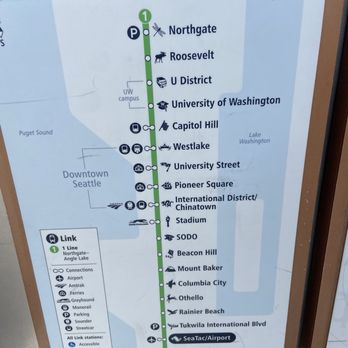 SeaTac/Airport Station - Train Stations Near Me - Seattle, Washington