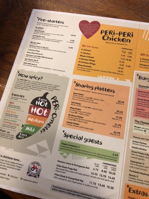 Menu photo 6 Nando's London, XGL Menu photo 6 Nando's London, XGL