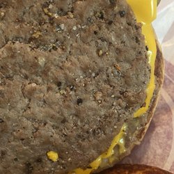 McDonald's - Burned burger
