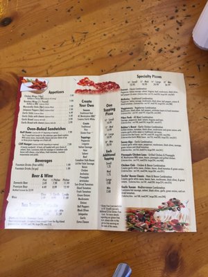 Menu photo 2 Mountain Mike's Pizza Oakley, CA Menu photo 2 Mountain Mike's Pizza Oakley, CA