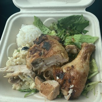 Huli Huli Chicken - Huli Huli Chicken Plate - Barbeque Near Me - Hana, Hawaii