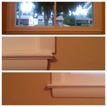 Tiltin Windows Doors & More - Very uneven trim. Windows are not centered. - Windows Installation Near Me - Milwaukee, Wisconsin Tiltin Windows Doors & More - Very uneven trim. Windows are not centered. - Windows Installation Near Me - Milwaukee, Wisconsin
