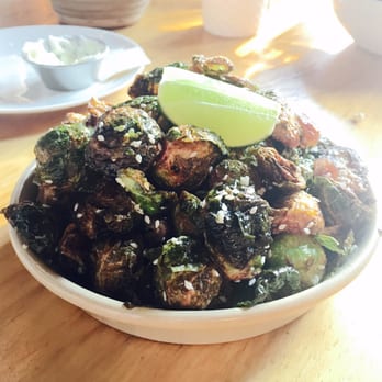 The Lark - Brussel sprouts - could have been crispier! - New American Near Me - Santa Barbara, California The Lark - Brussel sprouts - could have been crispier! - New American Near Me - Santa Barbara, California