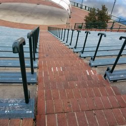 Augusta Riverwalk Amphitheater - Watch your step!