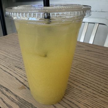 Infused Cafe - Iced Pineapple Green Tea - Acai Bowls Near Me - Worcester, Massachusetts