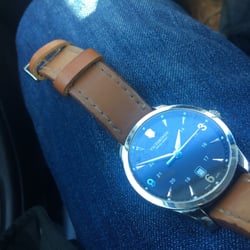 New Milford Shoe Service - Good as the day I bought it!! A $10 repair done locally beats having to buy a new band for $84!