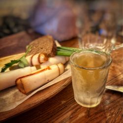 Mari Vanna - Salo Plate and Horseradish Vodka