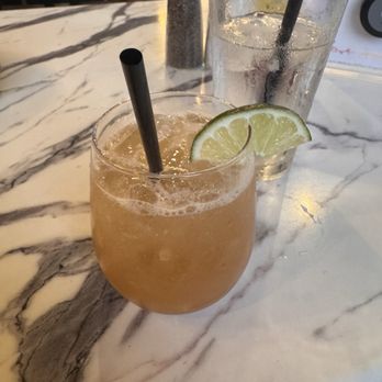 Jordyn's Soul Cafe - Amaretto sour, very watered down. Not good - Comfort Food Near Me - Houston, Texas