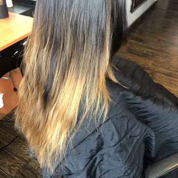 Burton's Classic Hair - These were photos taken of the horrible job Brittany did at Burton's. The owner Angel isn't offering a refund for this horrible ombré job! - Nail Salons Near Me - Missoula, Montana Burton's Classic Hair - These were photos taken of the horrible job Brittany did at Burton's. The owner Angel isn't offering a refund for this horrible ombré job! - Nail Salons Near Me - Missoula, Montana