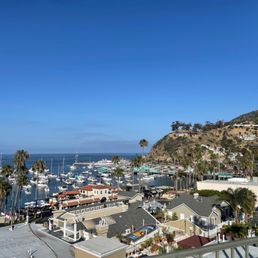 The rooftop view