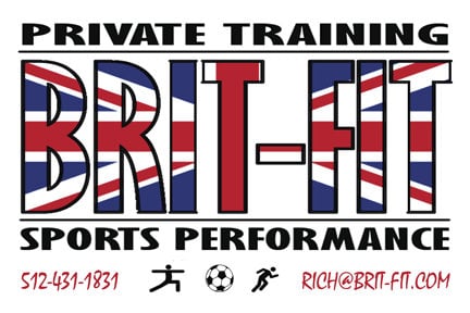 BRIT-FIT  Soccer Training & Equipment Logo