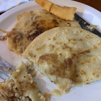 El Salvador Restaurant - Pork and cheese papusa - Salvadoran Near Me - Provo, Utah