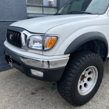 Privilege Auto Body - Before of the fender with dents and paint damage. - Body Shops Near Me - Torrance, California Privilege Auto Body - Before of the fender with dents and paint damage. - Body Shops Near Me - Torrance, California
