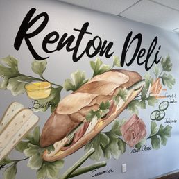 New mural & waiting area
