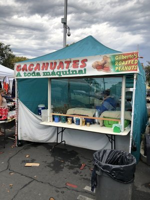 Photo of Laney College Flea Market - Oakland, CA, US. Gilberto's Roasted Peanuts