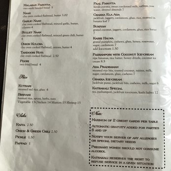 Kathakali - Menu - Indian Near Me - Kirkland, Washington Kathakali - Menu - Indian Near Me - Kirkland, Washington