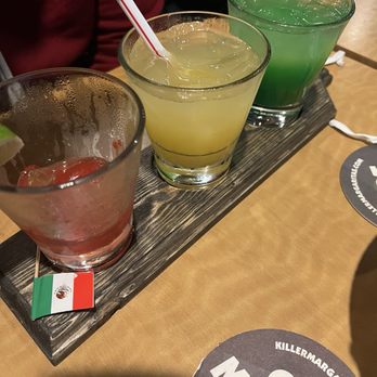 Cesar's Killer Margaritas - Broadway - Bandera margarita flight - Mexican Near Me - Chicago, Illinois Cesar's Killer Margaritas - Broadway - Bandera margarita flight - Mexican Near Me - Chicago, Illinois