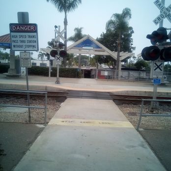 Encinitas Coaster Station - Coaster station in Enseinitas one that you have many trains on the one track one up and one up . - Public Transportation Near Me - Encinitas, California Encinitas Coaster Station - Coaster station in Enseinitas one that you have many trains on the one track one up and one up . - Public Transportation Near Me - Encinitas, California