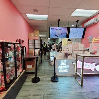 Ume Tea - Cute interior of boba shop. - Bubble Tea Near Me - Milpitas, California Ume Tea - Cute interior of boba shop. - Bubble Tea Near Me - Milpitas, California