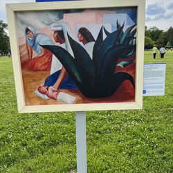 Boulan Park - DIA InsideOut  Jose Clemente Orozco's "Mexican Pueblo"