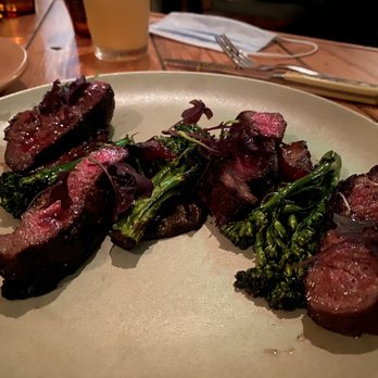 Campfire - Flat iron steak - New American Near Me - Carlsbad, California Campfire - Flat iron steak - New American Near Me - Carlsbad, California