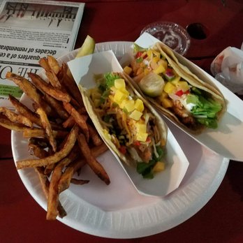 The Dog House and More - Dog House "hook and cook" fish tacos!!! - Hot Dogs Near Me - Ruskin, Florida