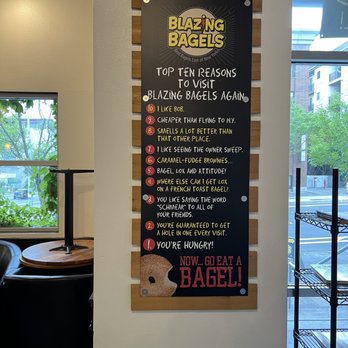 Blazing Bagels - Bagels Near Me - Bellevue, Washington
