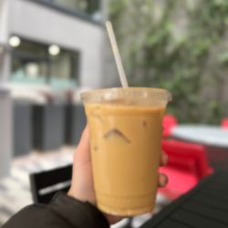 Twisted St. Cafe - Pistachio Iced Latte