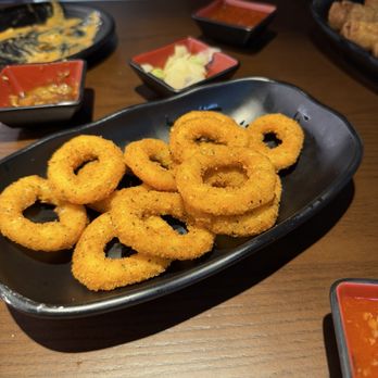 Koi Revolving Sushi - Mediocre calamari not worth ordering. - Sushi Bars Near Me - Indianapolis, Indiana