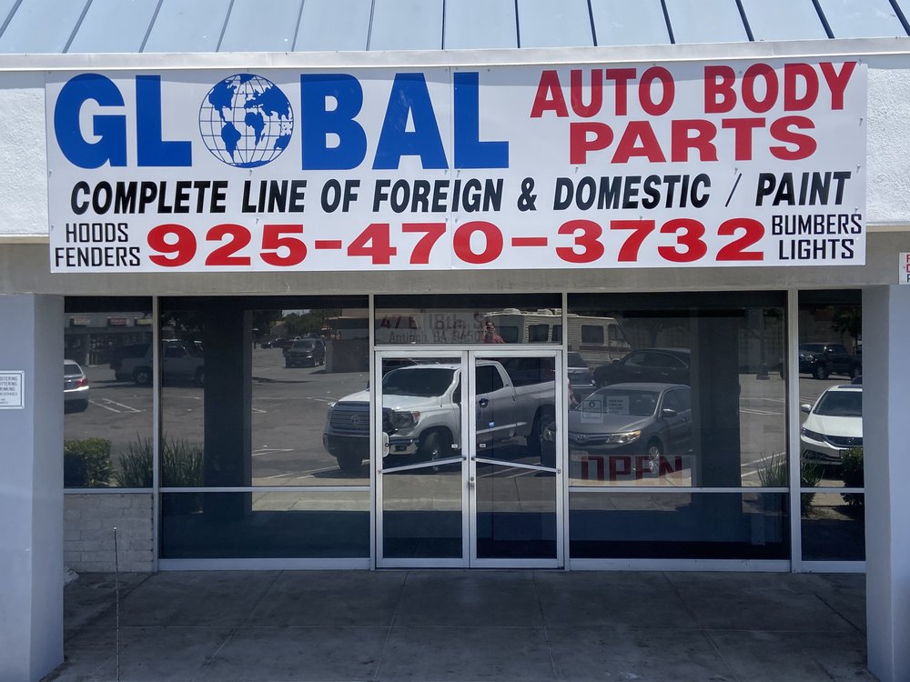 GLOBAL AUTO BODY PARTS Updated June 2024 47 E 18th St, Antioch