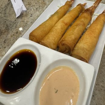 Yen's Kitchen and Sushi Bar - A1. Crispy Shrimp Roll - Sushi Bars Near Me - Ashburn, Virginia Yen's Kitchen and Sushi Bar - A1. Crispy Shrimp Roll - Sushi Bars Near Me - Ashburn, Virginia