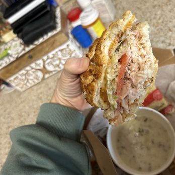 Big Belly Deli - Roasted Garlic Club and Loaded Baked Potato - Sandwiches Near Me - Florissant, Missouri