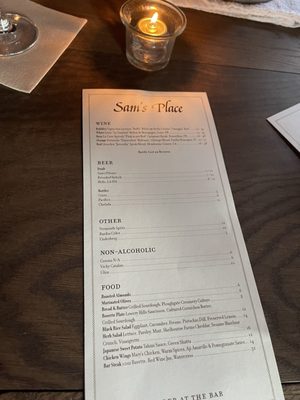 Menu photo 5 Sam's Place Los Angeles, CA