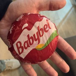 Franprix - The largest Babybel I've ever seen in my life! Nothing "baby" about this. It tasted so much better than American Babybel, though