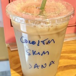 Breakfast coffee to go