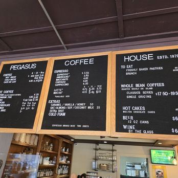 Pegasus Coffee House - Menu - Coffee & Tea Near Me - Bainbridge Island, Washington Pegasus Coffee House - Menu - Coffee & Tea Near Me - Bainbridge Island, Washington
