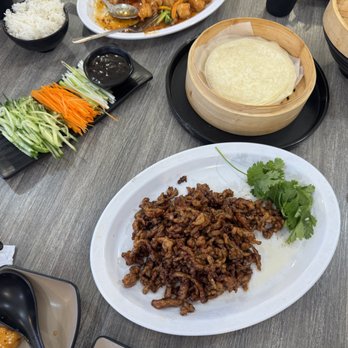 Dumpling World - Chinese Burrito with Sautéed Shredded Pork - Dim Sum Near Me - Houston, Texas Dumpling World - Chinese Burrito with Sautéed Shredded Pork - Dim Sum Near Me - Houston, Texas