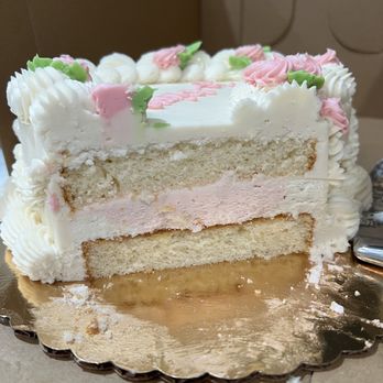 Sweets By Jenna - Almond cake with strawberry and vanilla buttercream - Bakeries Near Me - Rocky Hill, Connecticut Sweets By Jenna - Almond cake with strawberry and vanilla buttercream - Bakeries Near Me - Rocky Hill, Connecticut